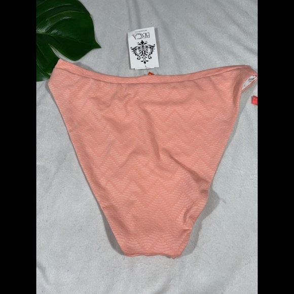 NEW $54 Becca French Cut Bikini Bottoms in‎ Salmon Pink [ XL ] #4115 - Picture 10 of 12